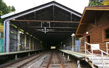 板谷駅スイッチバック遺構の写真8
