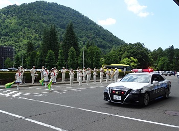 夏の出発式1